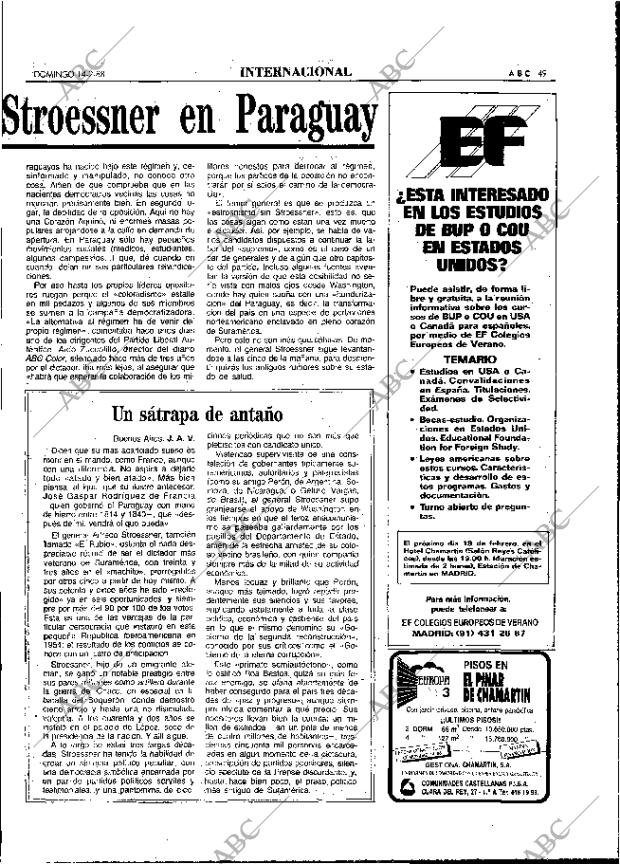ABC MADRID 14-02-1988 página 49