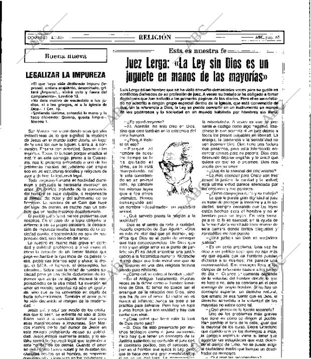 ABC MADRID 14-02-1988 página 64