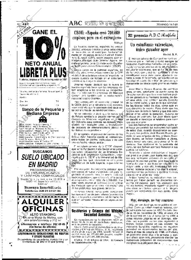 ABC MADRID 14-02-1988 página 82