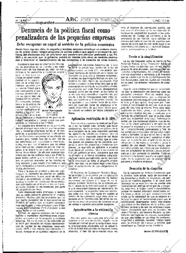 ABC MADRID 15-02-1988 página 44