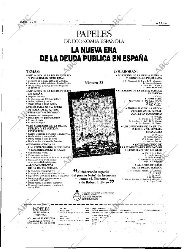 ABC MADRID 15-02-1988 página 47