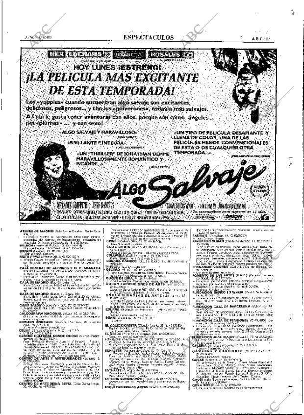 ABC MADRID 15-02-1988 página 87