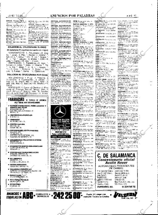 ABC MADRID 15-02-1988 página 93