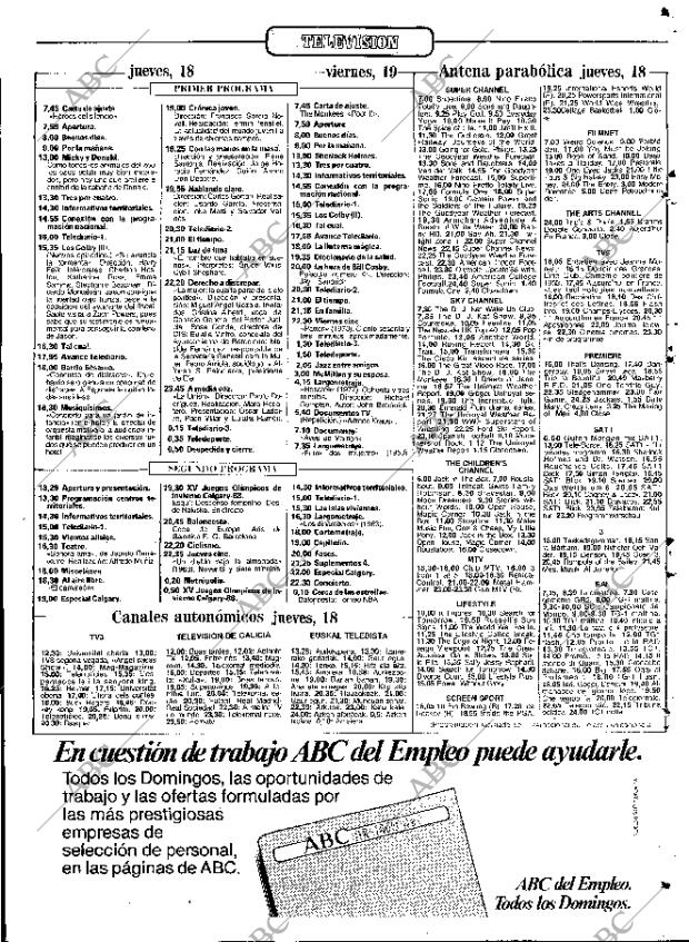 ABC MADRID 18-02-1988 página 135