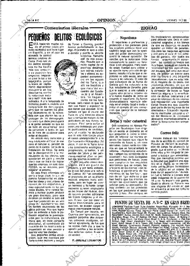 ABC MADRID 19-02-1988 página 16