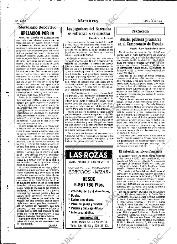 ABC MADRID 19-02-1988 página 62