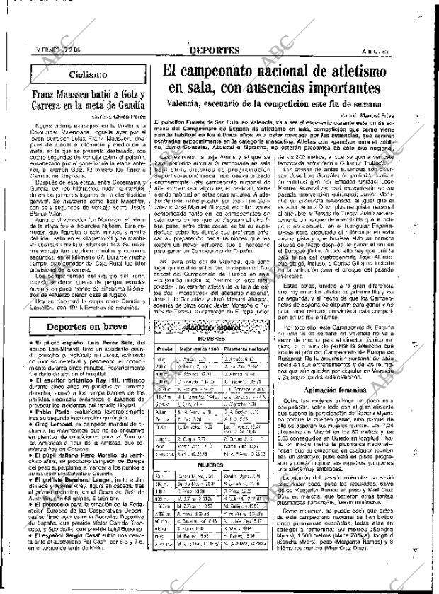 ABC MADRID 19-02-1988 página 65