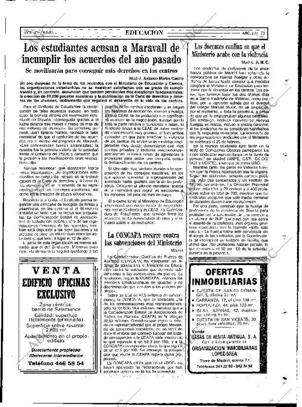 ABC MADRID 19-02-1988 página 73