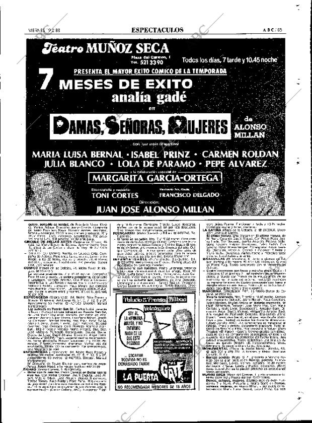 ABC MADRID 19-02-1988 página 85
