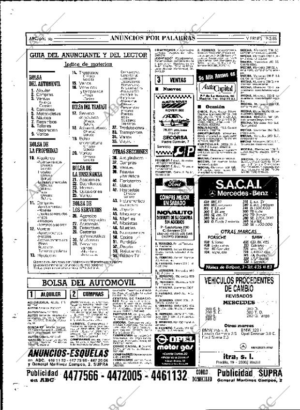 ABC MADRID 19-02-1988 página 98