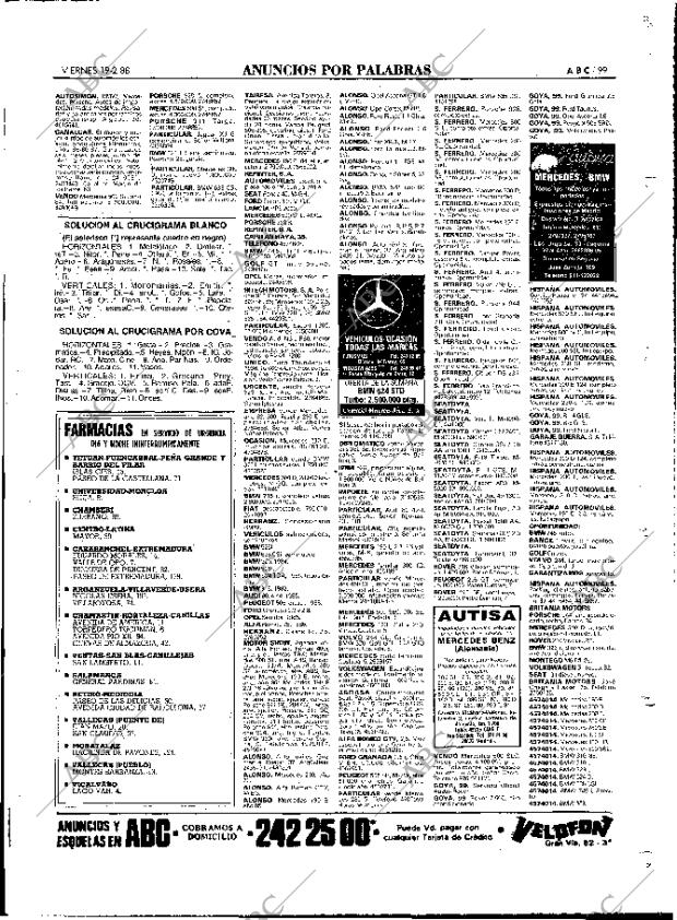 ABC MADRID 19-02-1988 página 99