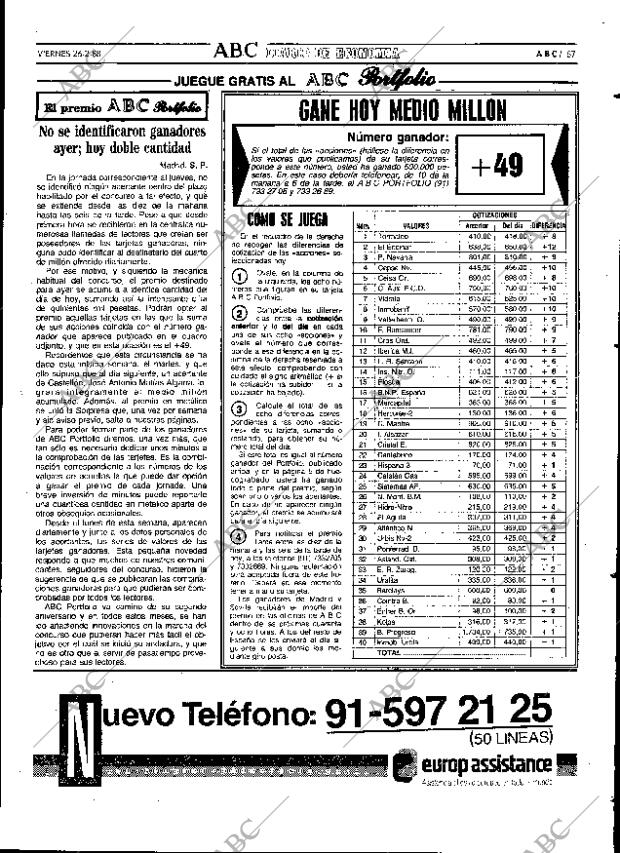 ABC SEVILLA 26-02-1988 página 67