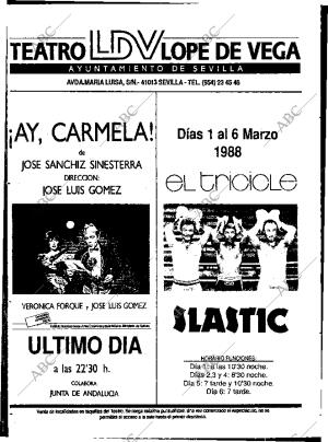 ABC SEVILLA 28-02-1988 página 110