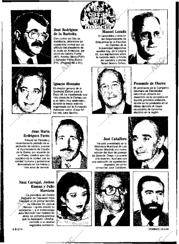 ABC SEVILLA 28-02-1988 página 14