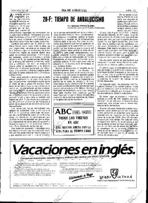 ABC SEVILLA 28-02-1988 página 63