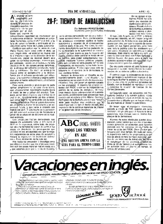 ABC SEVILLA 28-02-1988 página 63