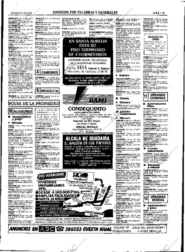 ABC SEVILLA 28-02-1988 página 95