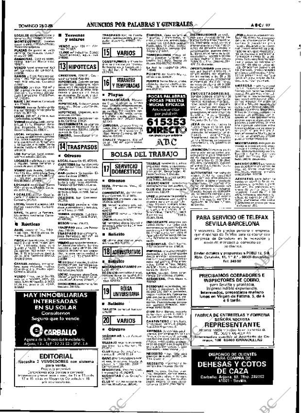 ABC SEVILLA 28-02-1988 página 97