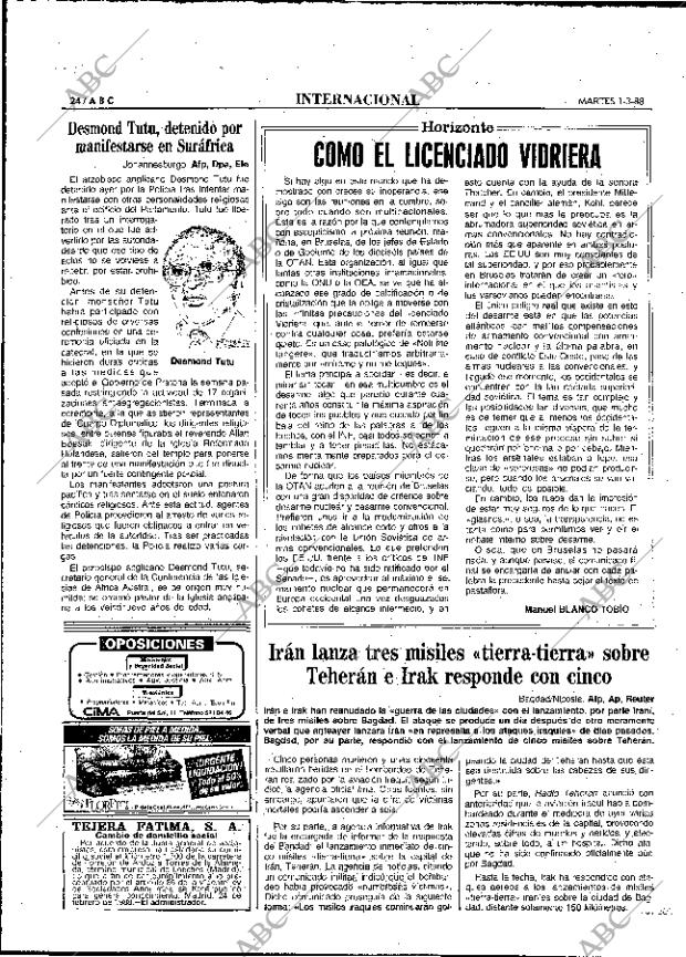 ABC MADRID 01-03-1988 página 24