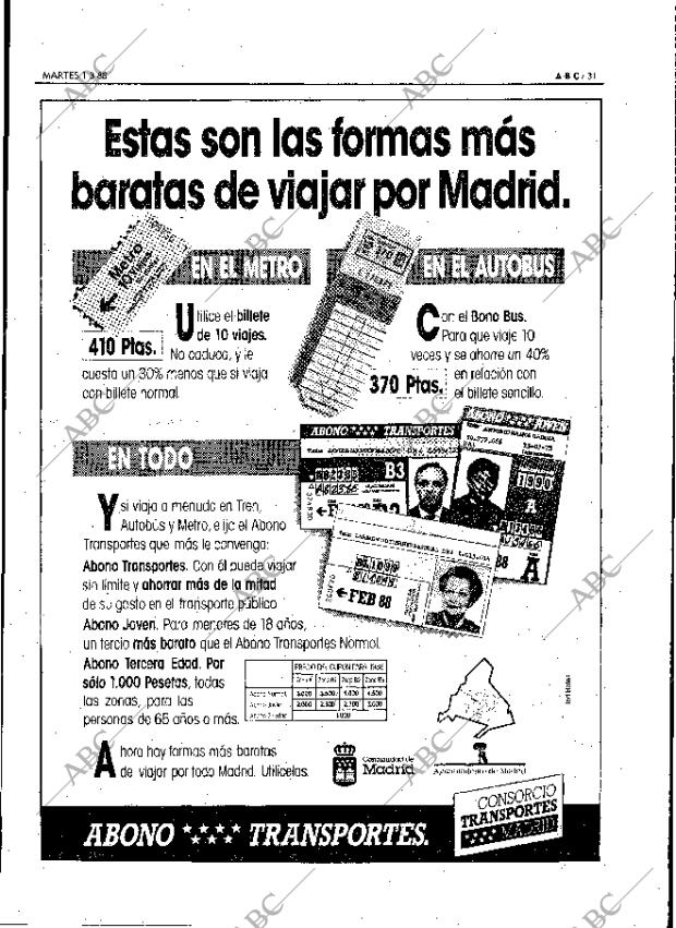 ABC MADRID 01-03-1988 página 31