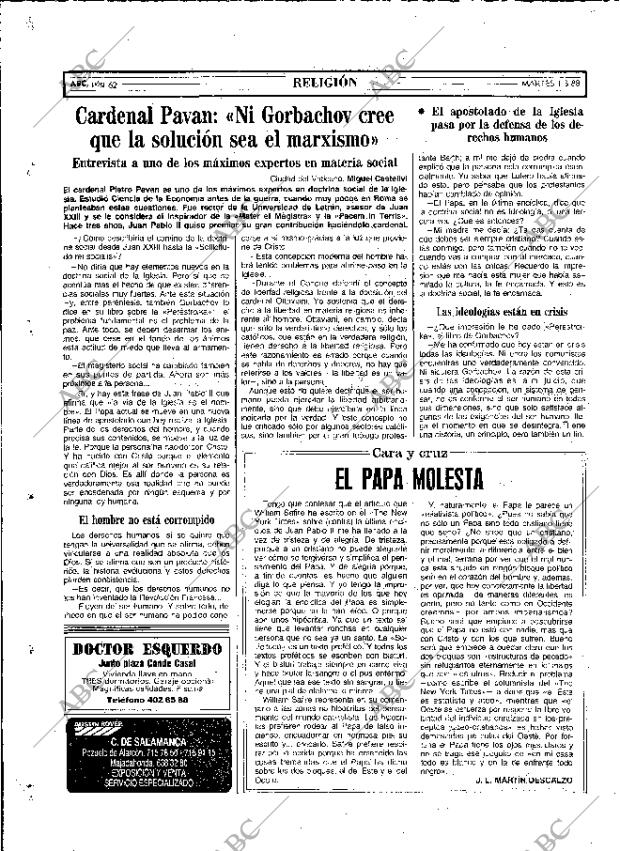 ABC MADRID 01-03-1988 página 62