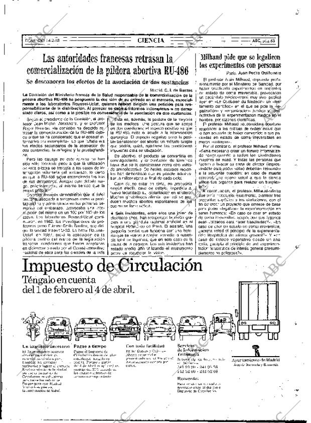 ABC MADRID 01-03-1988 página 63