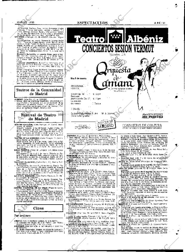 ABC MADRID 01-03-1988 página 81