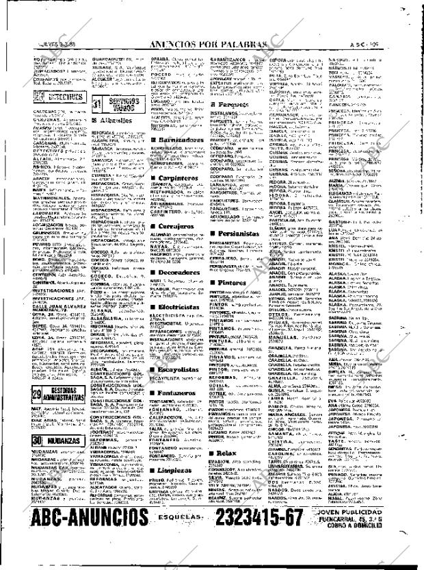 ABC MADRID 03-03-1988 página 109
