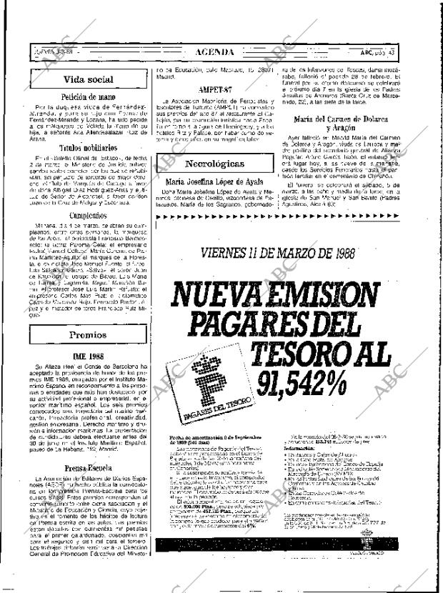 ABC MADRID 03-03-1988 página 43