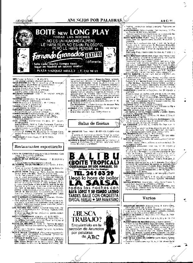 ABC MADRID 03-03-1988 página 91