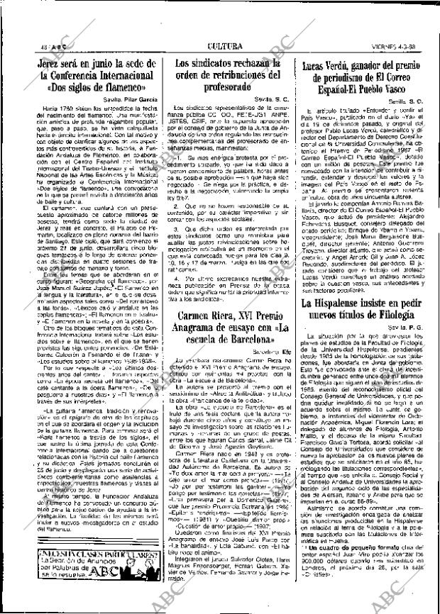 ABC SEVILLA 04-03-1988 página 48