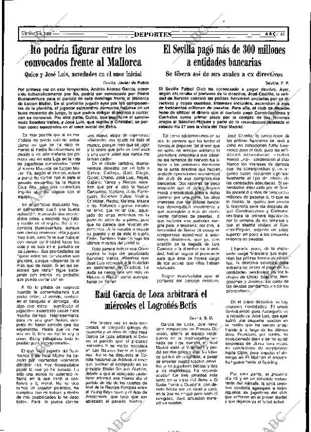 ABC SEVILLA 04-03-1988 página 61