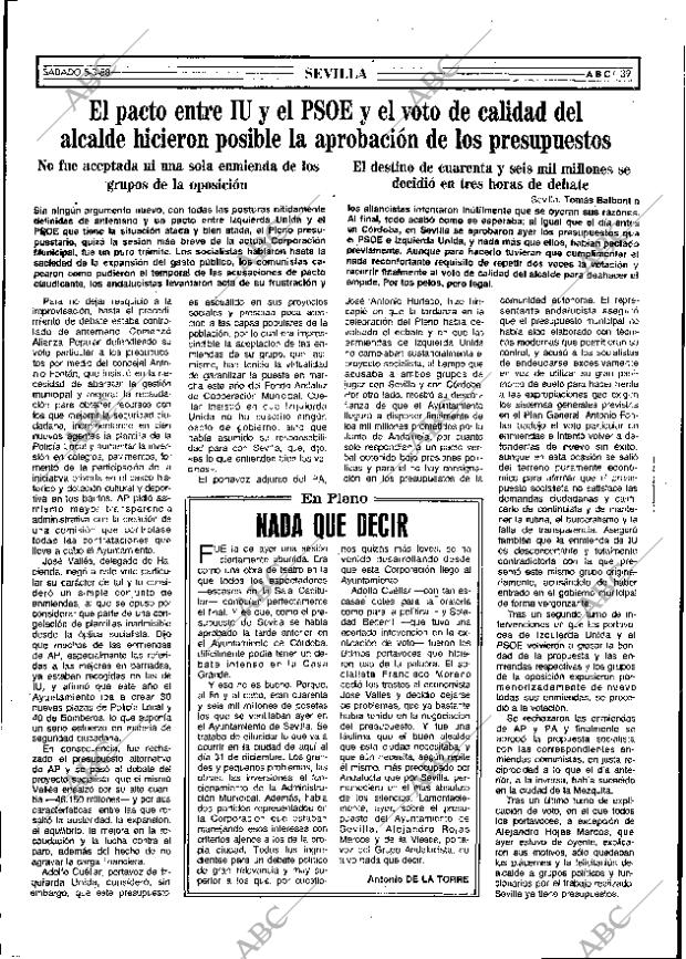 ABC SEVILLA 05-03-1988 página 39