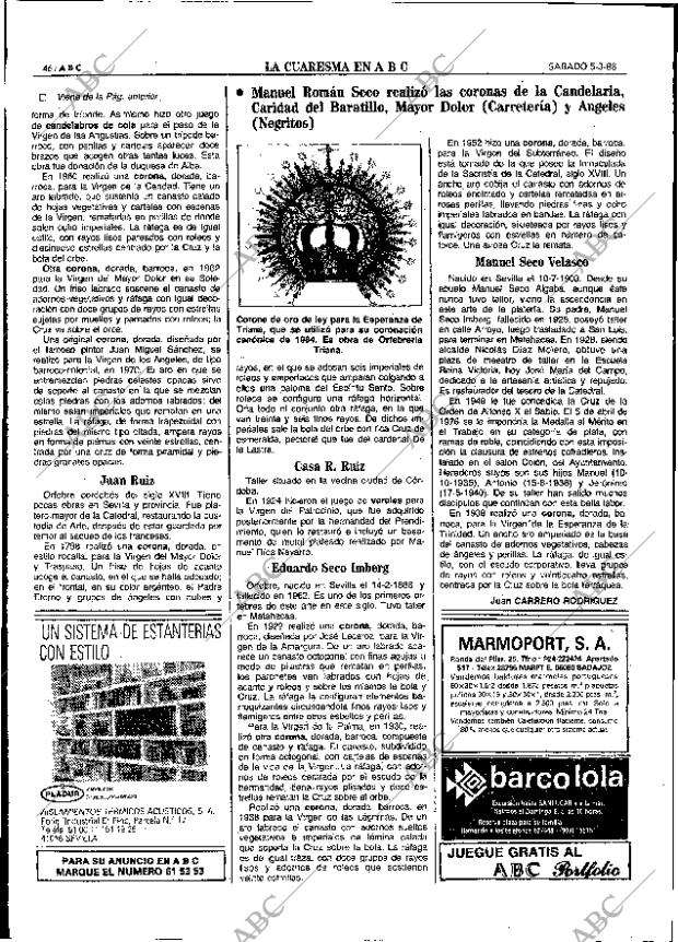 ABC SEVILLA 05-03-1988 página 54