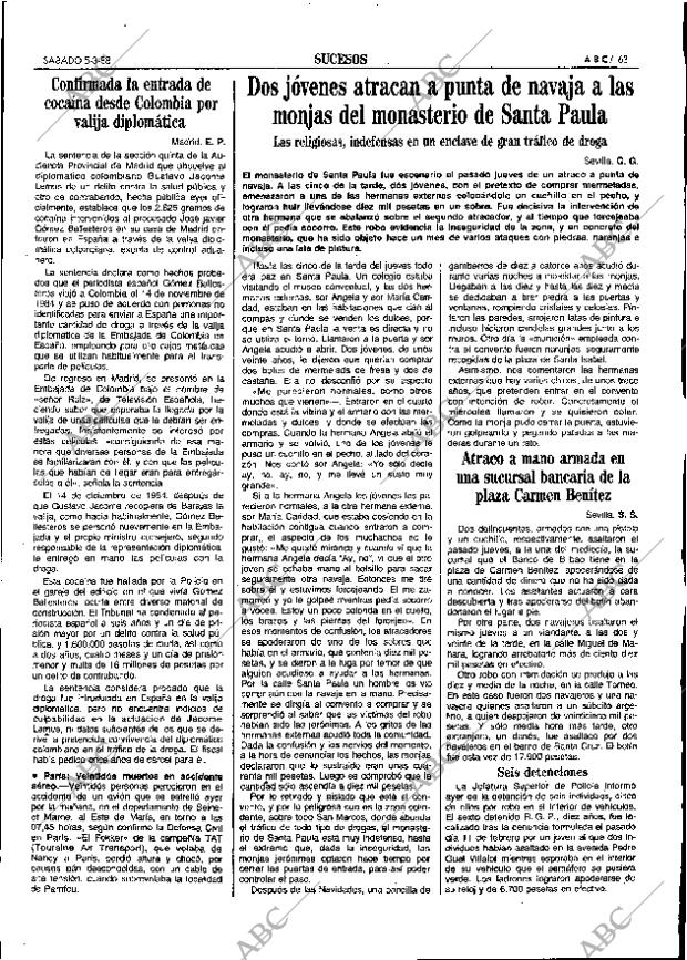 ABC SEVILLA 05-03-1988 página 71