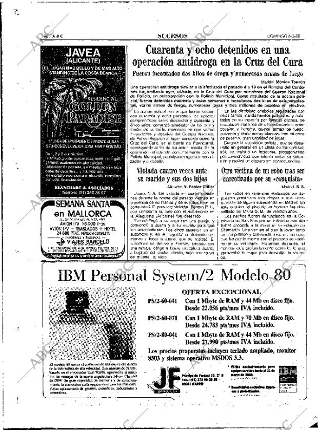 ABC MADRID 06-03-1988 página 96