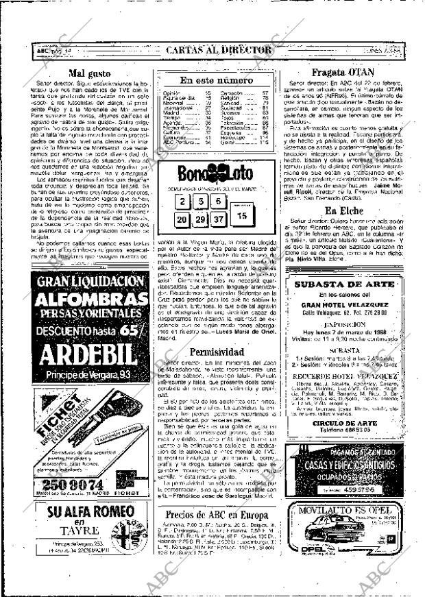 ABC MADRID 07-03-1988 página 14