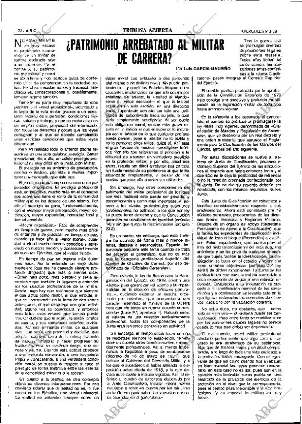 ABC SEVILLA 09-03-1988 página 22