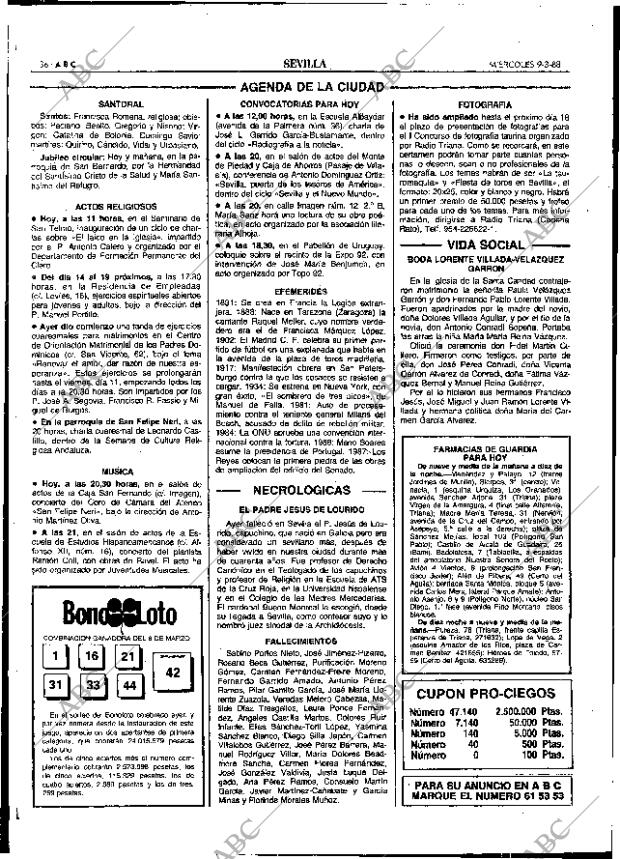 ABC SEVILLA 09-03-1988 página 36