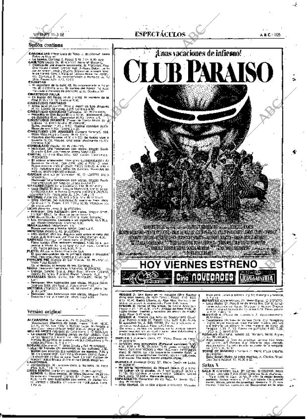 ABC MADRID 11-03-1988 página 105
