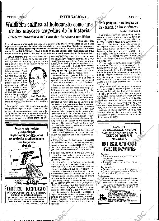 ABC MADRID 11-03-1988 página 41