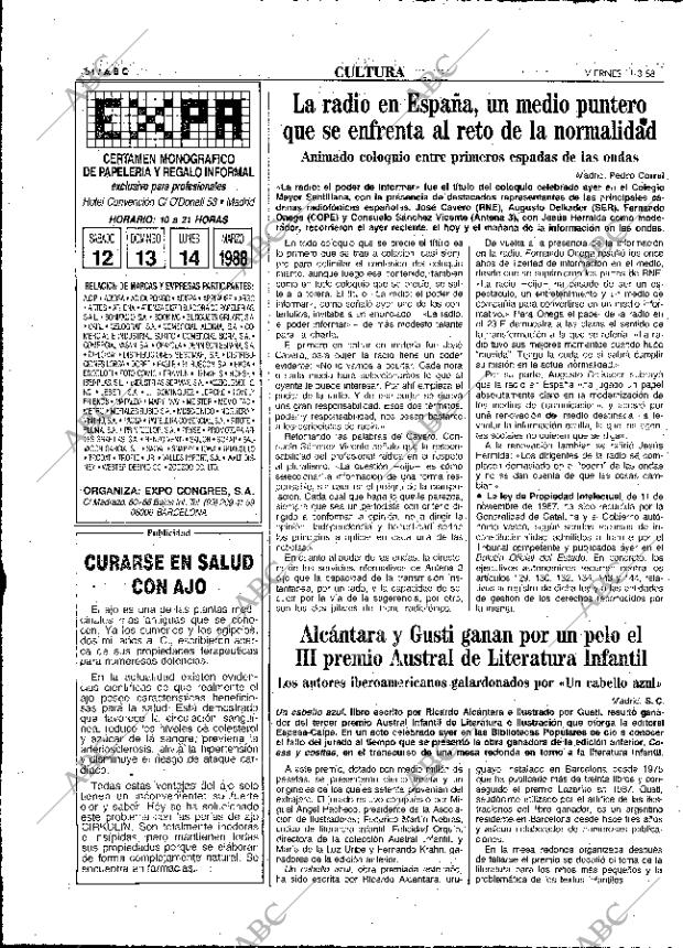 ABC MADRID 11-03-1988 página 54