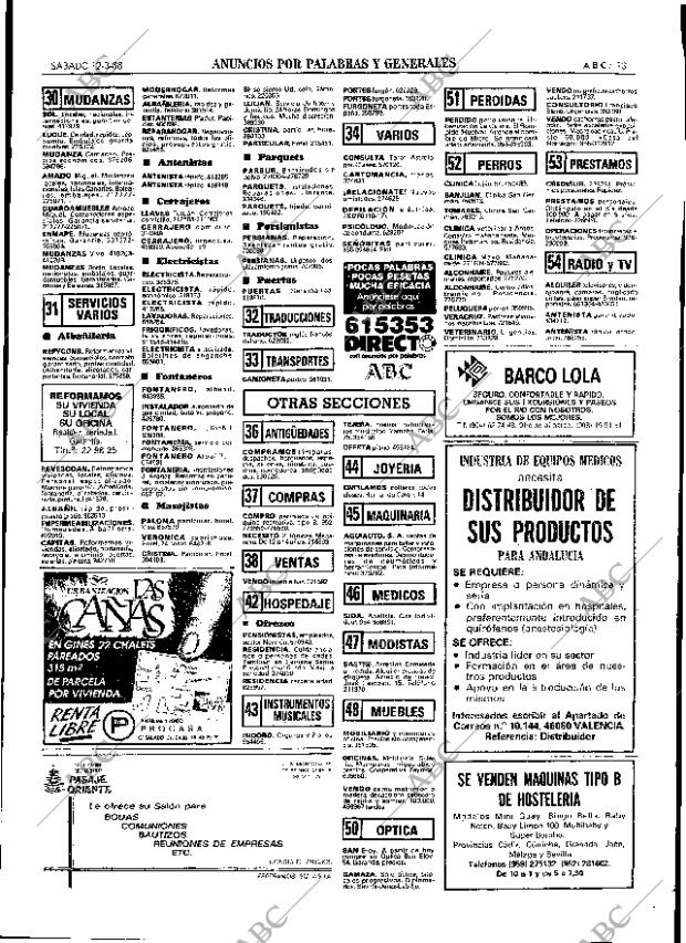 ABC SEVILLA 12-03-1988 página 81