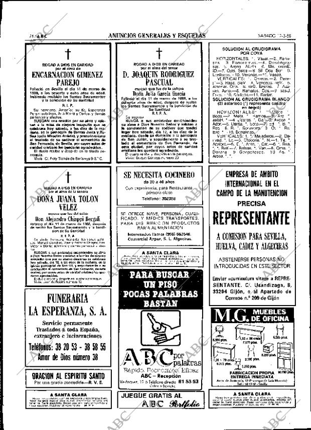 ABC SEVILLA 12-03-1988 página 82