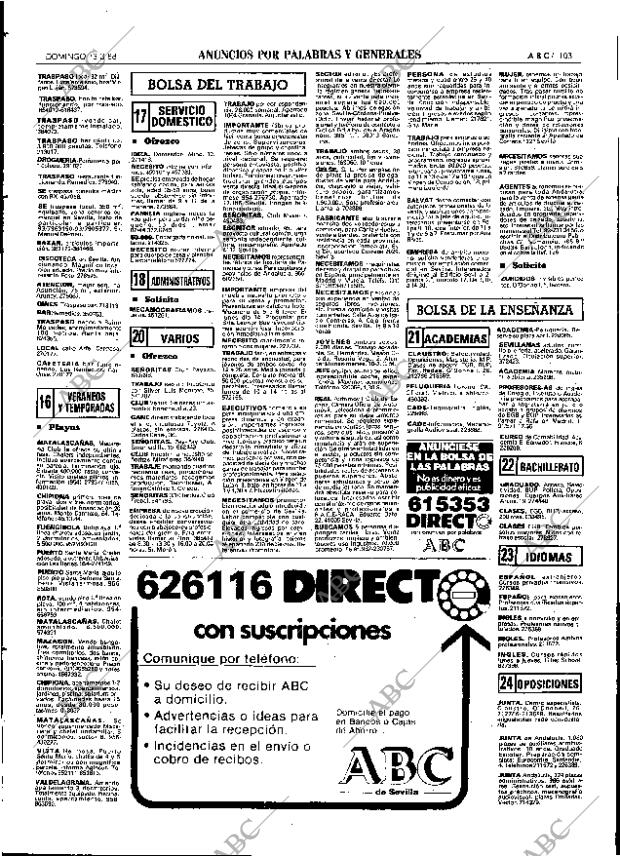 ABC SEVILLA 13-03-1988 página 103