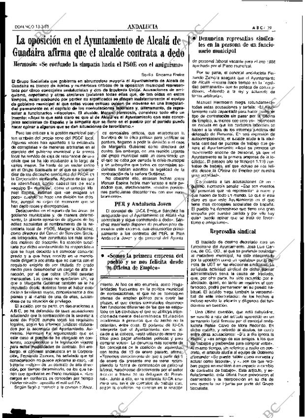 ABC SEVILLA 13-03-1988 página 39