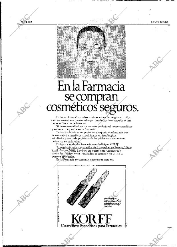 ABC MADRID 17-03-1988 página 42