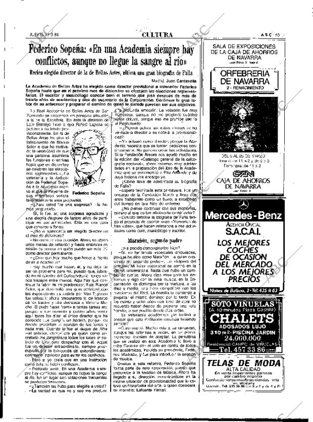 ABC MADRID 17-03-1988 página 65