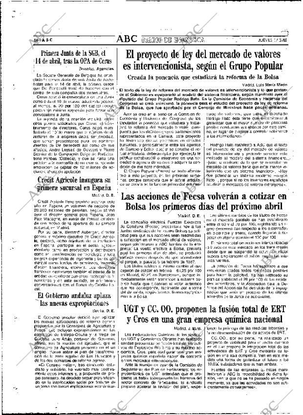 ABC MADRID 17-03-1988 página 88