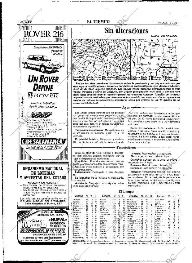 ABC MADRID 18-03-1988 página 42